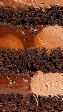 Cutter &Squidge’s Vegan Chocolate Caramel Cake 8''