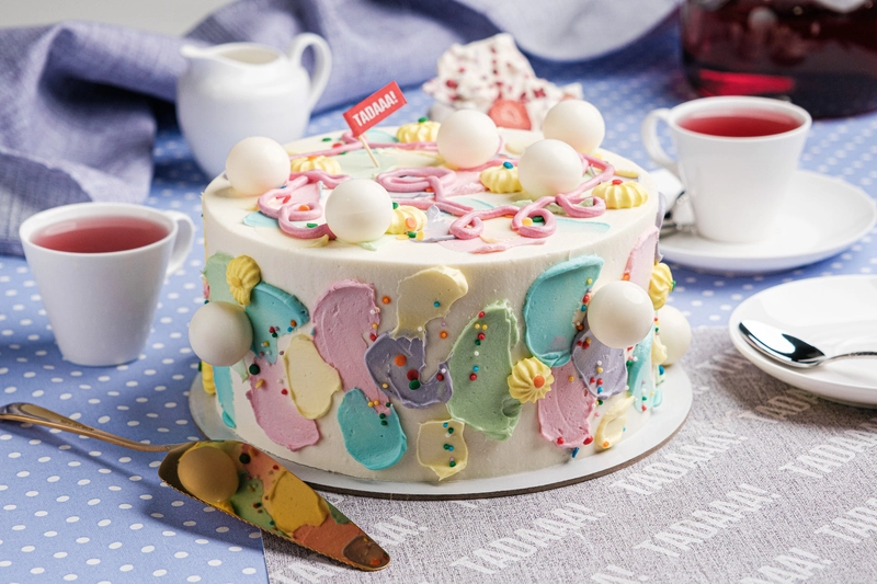 Cutter &Squidge’s Rainbow Cake