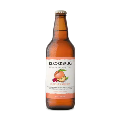 Rekorderlig Peach-Raspberry Cider