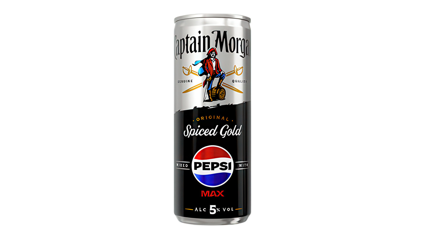 Captain Morgan  Spiced Rum & Pepsi Max