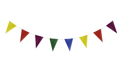 Multicolour Retro Bunting 10m