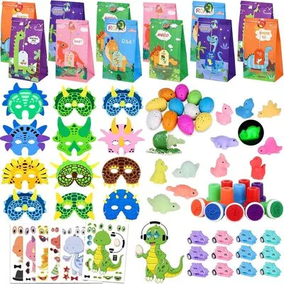 Dinosaur Favours for 12 Kids