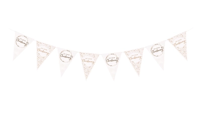 Rose Gold Christening Bunting 3.7m