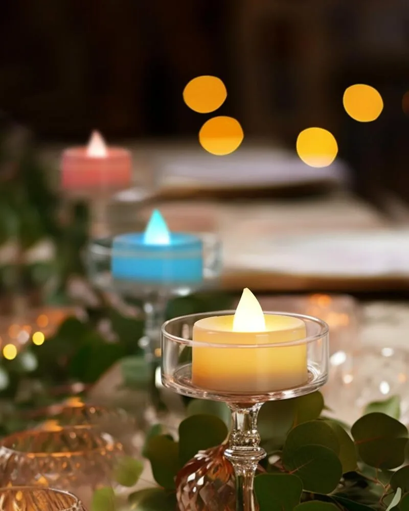 Colour-Changing LED Tea Lights