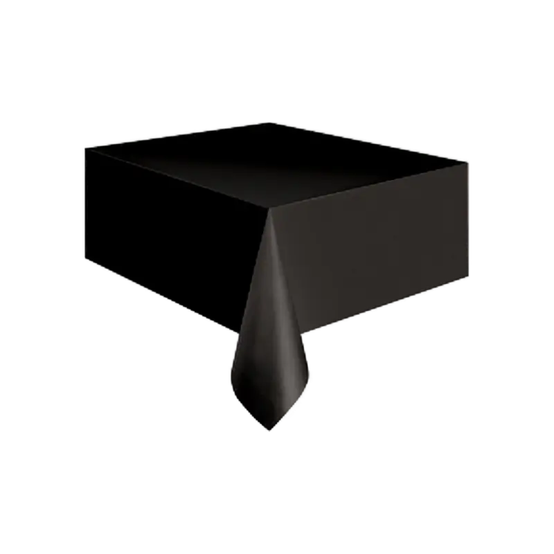Black Table Plastic Cover