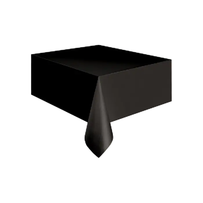 Black Table Plastic Cover