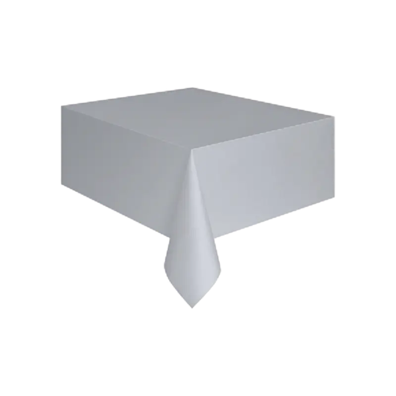 Silver Table Plastic Cover