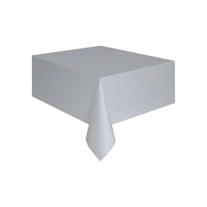 Silver Table Plastic Cover