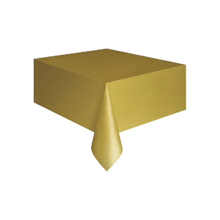 Gold Table Plastic Cover