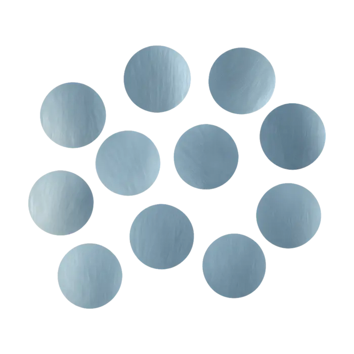Metallic Blue Confetti for Table Decor