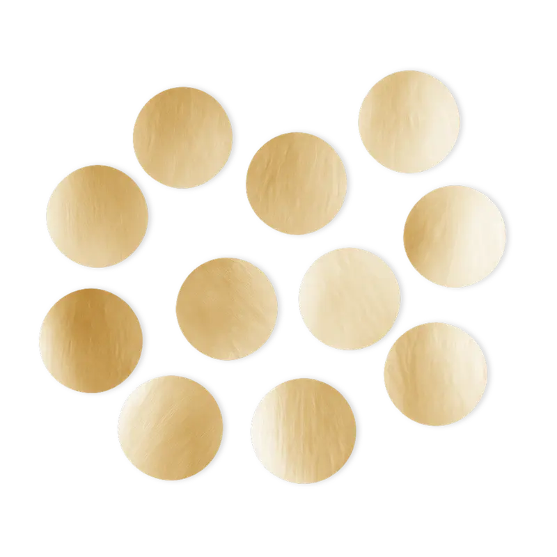 Gold Confetti for Table Decor