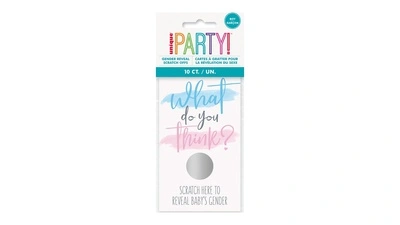 “Boy Gender Reveal” Scratch Card