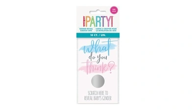 “Girl Gender Reveal” Scratch Card