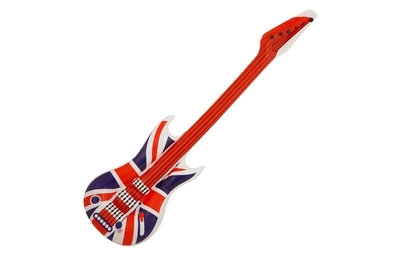 Union Jack Inflatable Guitar