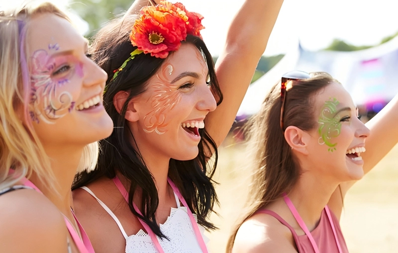 Festival & Adult Face Art