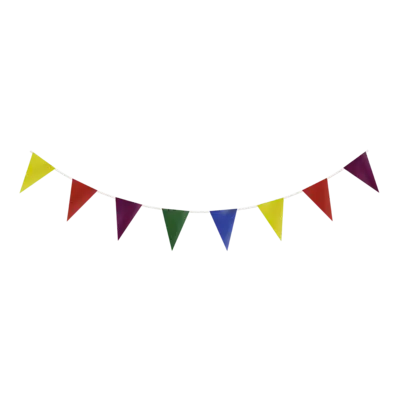 Multicolour Retro Bunting 10m