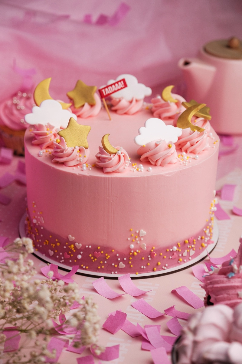 Baby Pink Cake