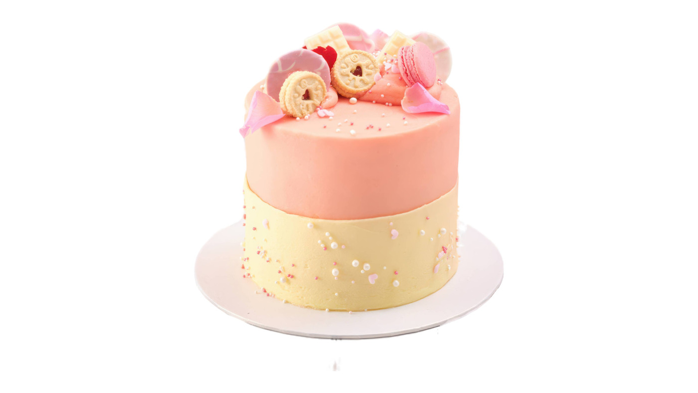 Pink Loaded Cake 