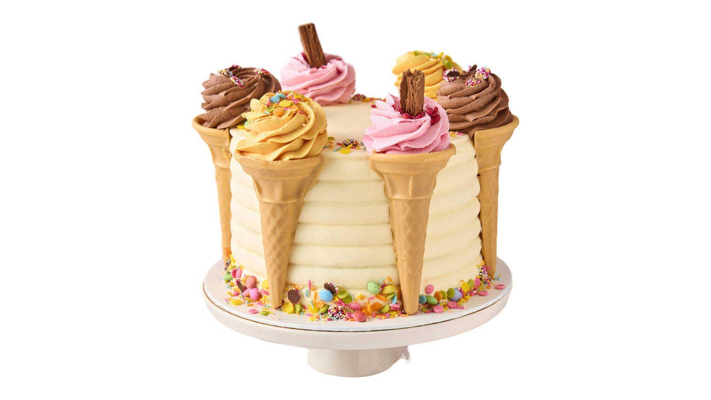 Ice Cream Cone Cake