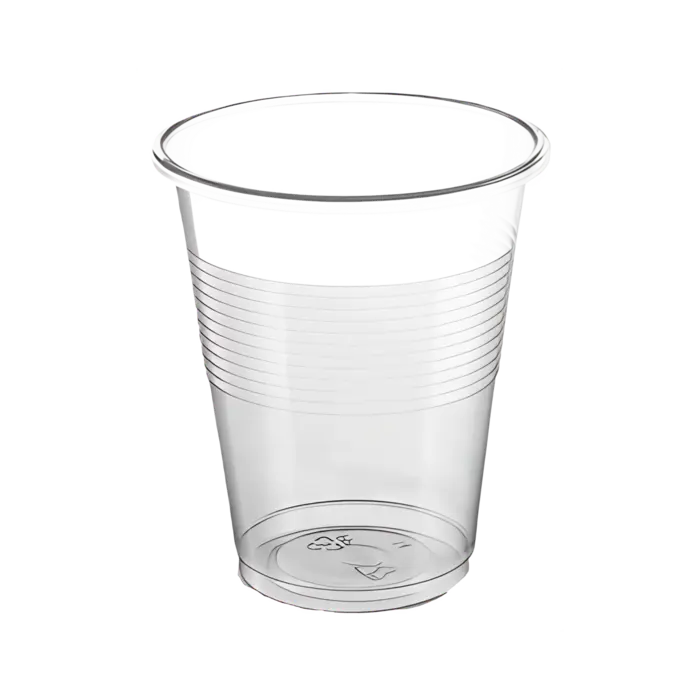 Half Pint Plastic Glasses