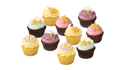 Baby Themed Mini Cupcakes