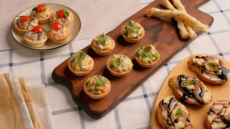 Veggie Olivier Tartlet