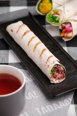  Korean BBQ Pulled Pork Wrap