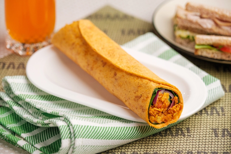  Onion Bhaji Wrap