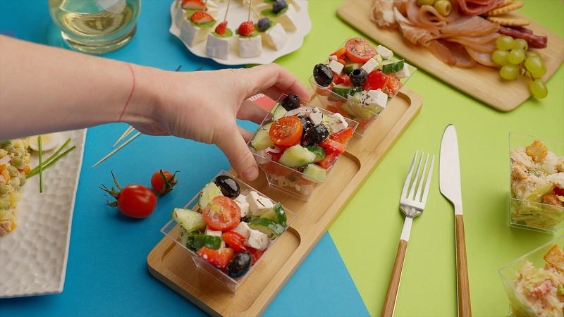 Greek Salad Cup