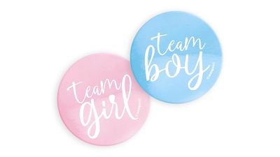 Gender Reveal Badges