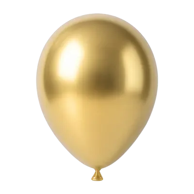 Gold and White Balloons (uninflated)