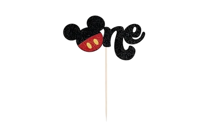 Mickey Mouse One Cake Topper