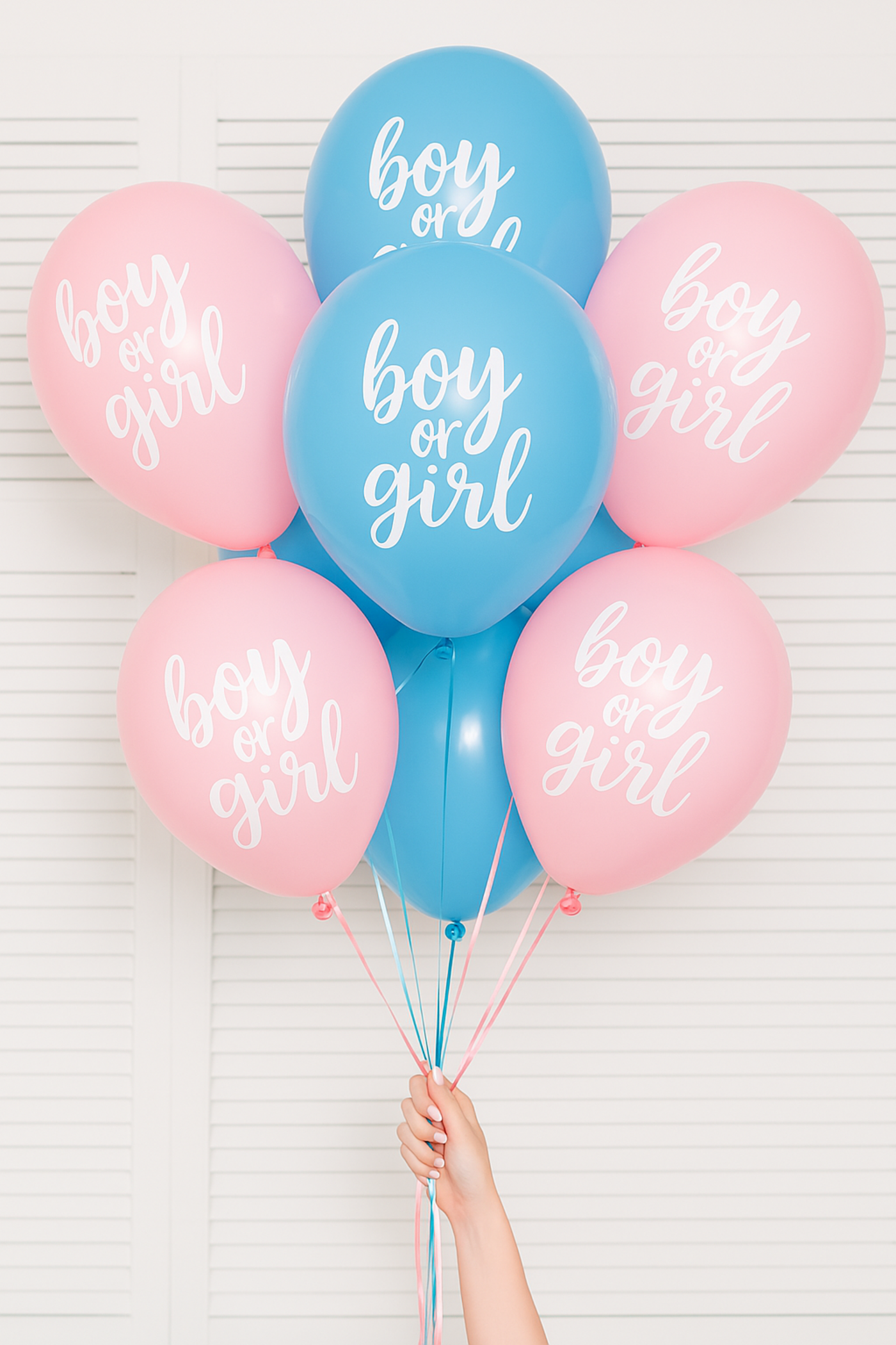Gender Reveal Balloons (uninflated)