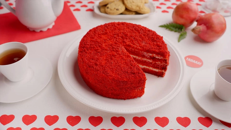Big Red Velvet Cake
