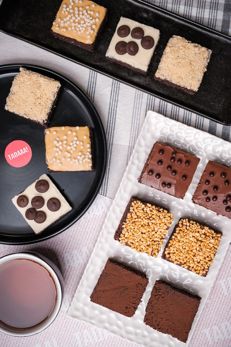 Cutter & Squidge Mixed Mini Brownies