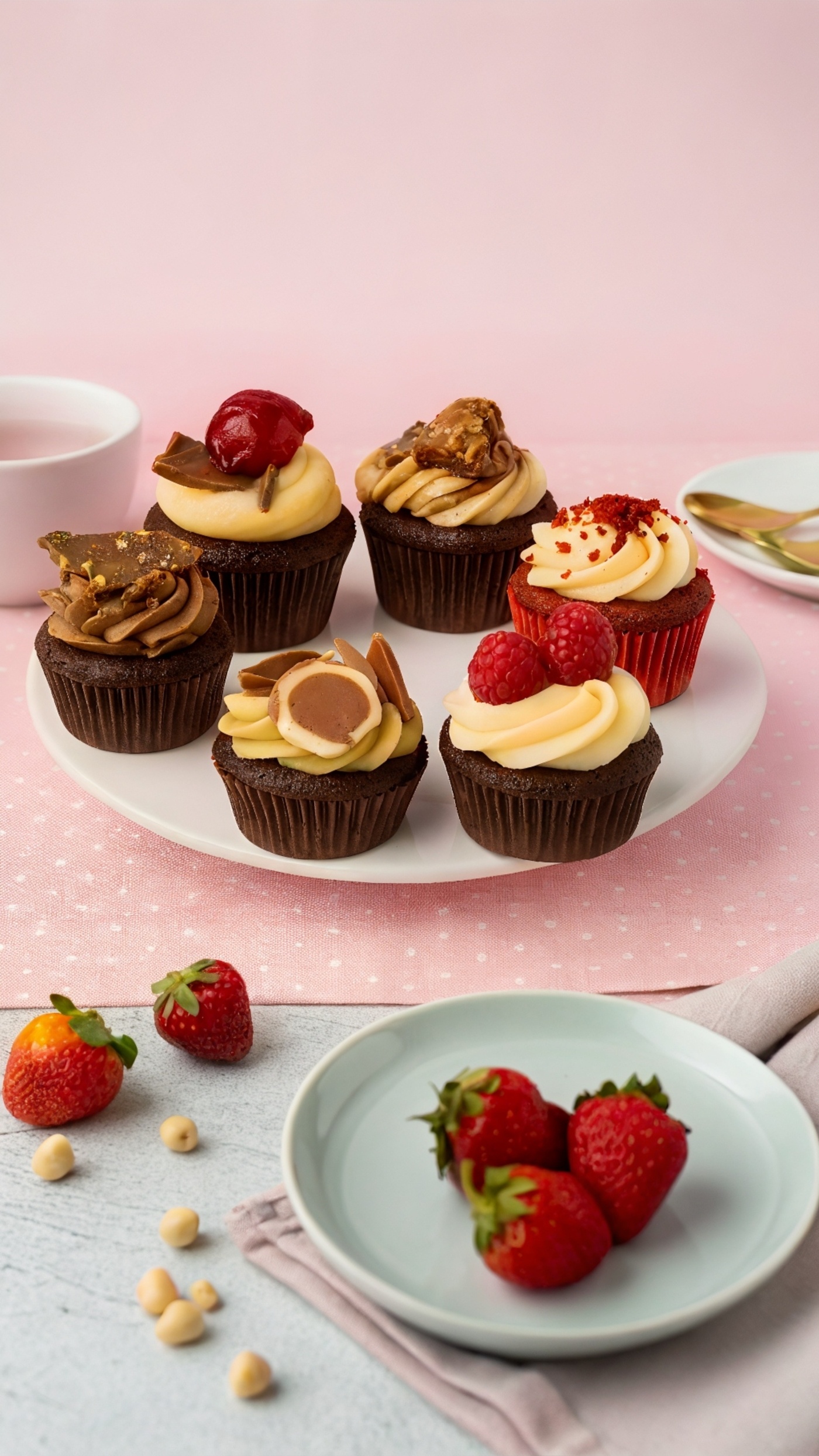 Chocolate Lovers Mini Cupcakes