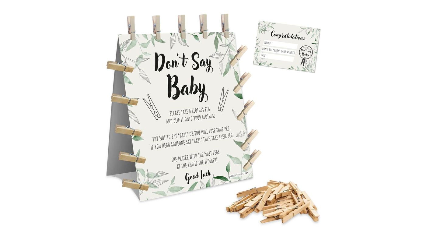 “Clothes Peg” Baby Party Game