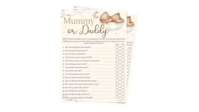 “Mummy or Daddy” Baby Party Game