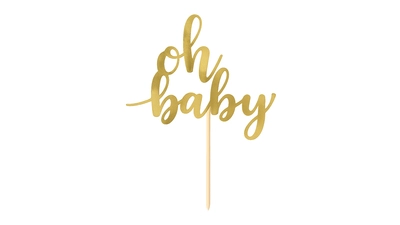 Oh Baby Cake Topper