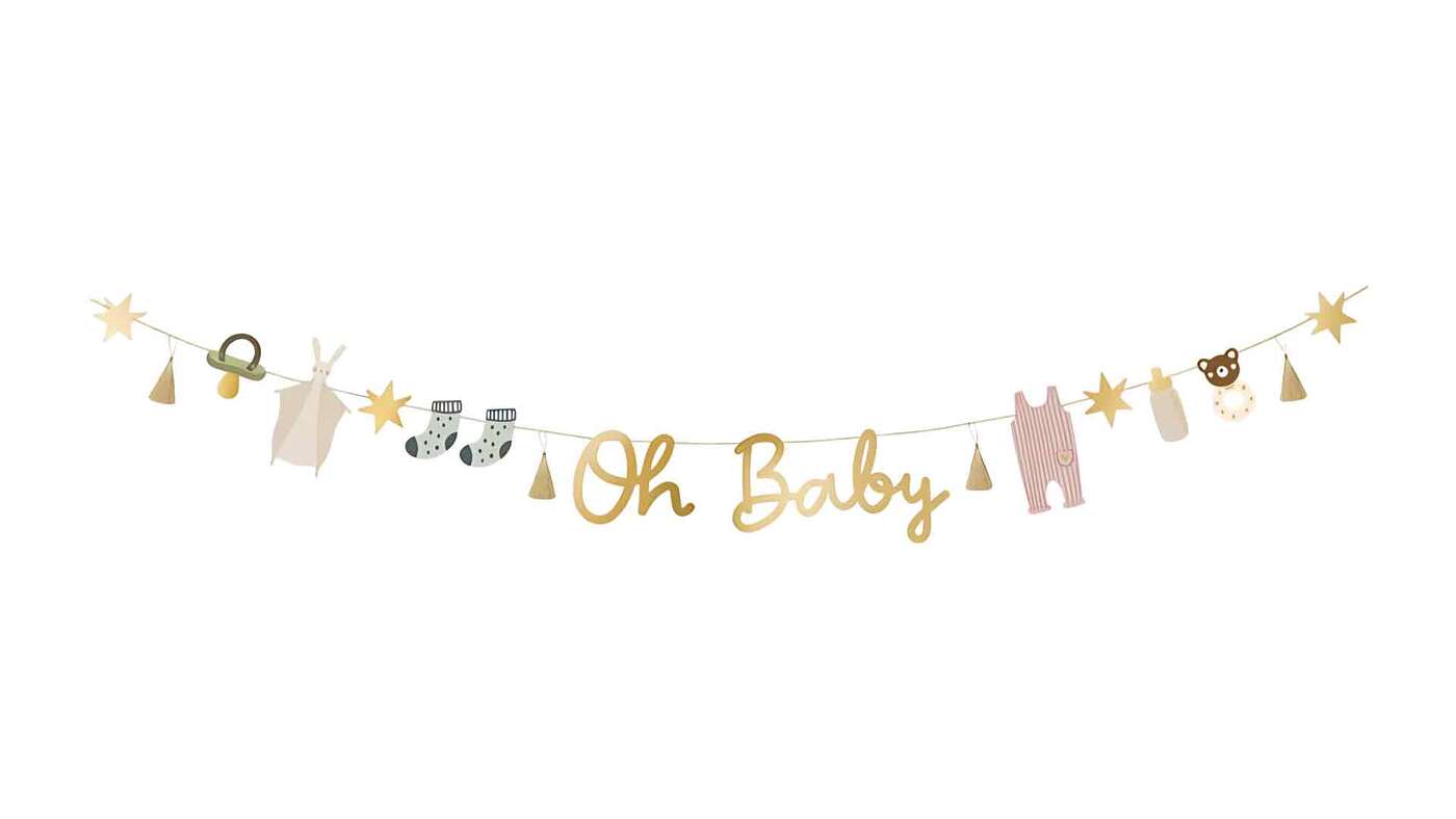 Oh Baby Banner 2.5m