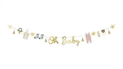 Oh Baby Banner 2.5m
