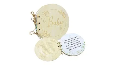 Hey Baby Guest Book 