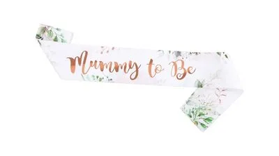 Mummy to Be Sash