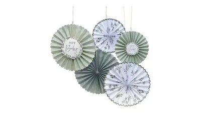 Hey Baby Paper Decorations