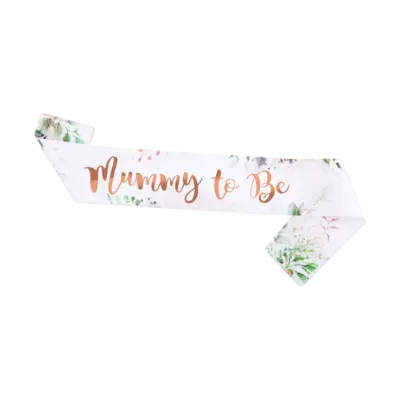 Mummy to Be Sash