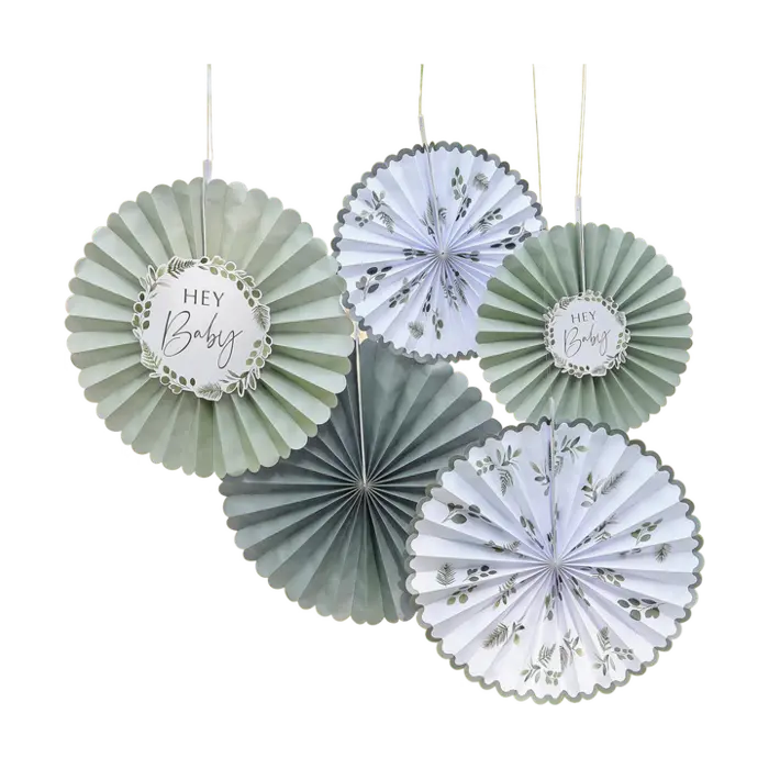 Hey Baby Paper Decorations