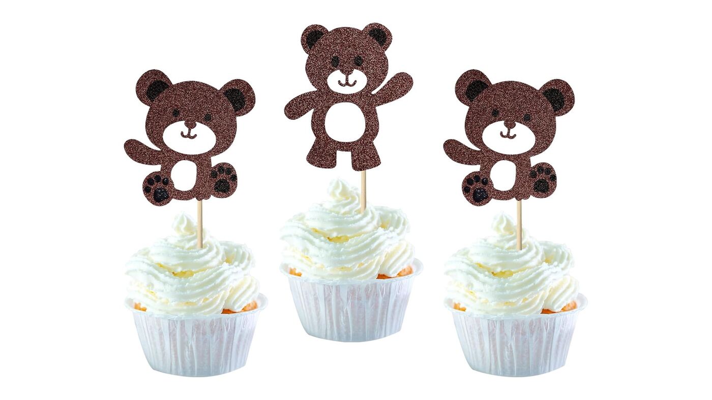 Baby Bear Cupcake Toppers