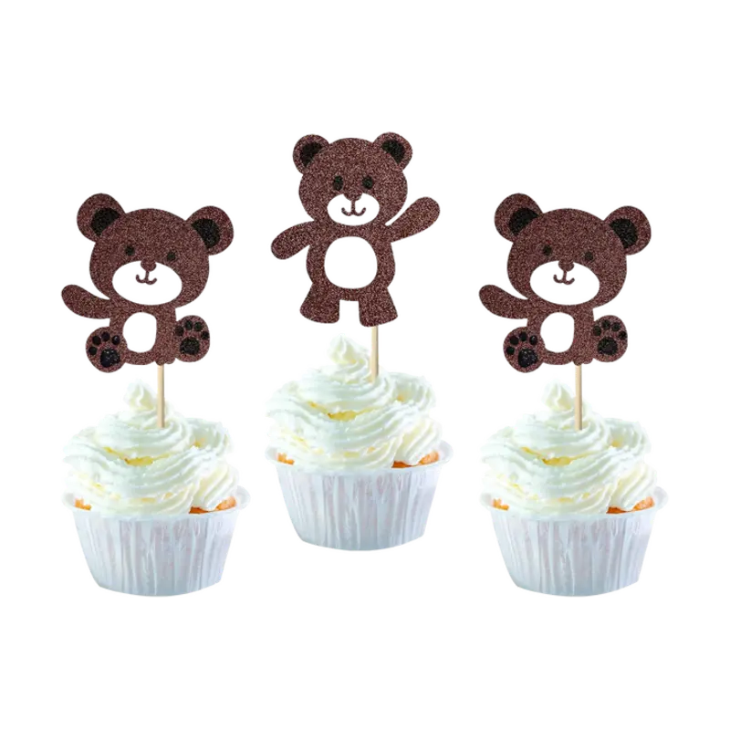 Baby Bear Cupcake Toppers