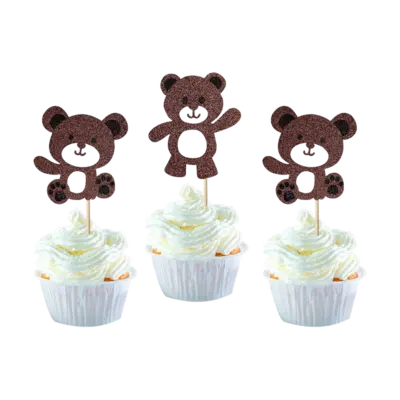Baby Bear Cupcake Toppers