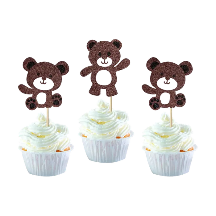 Baby Bear Cupcake Toppers